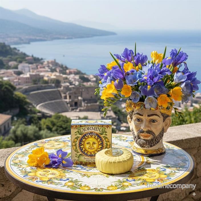 Italiensk fast handtvål Taormina - Bild 2