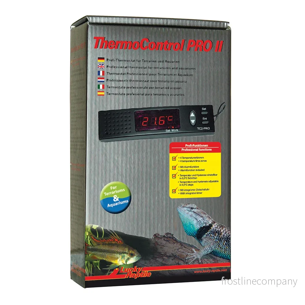 Lucky Reptile ThermoControl PRO II – Digital termostat med dag-/nattstyrning