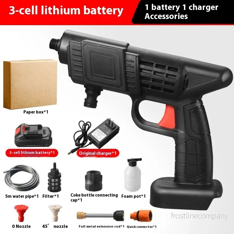 Portabel Batteridriven Högtryckstvätt / Bilvätt - Bild 3