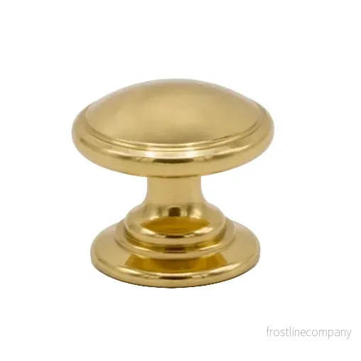 Knopp 24466 Polerad Mässing