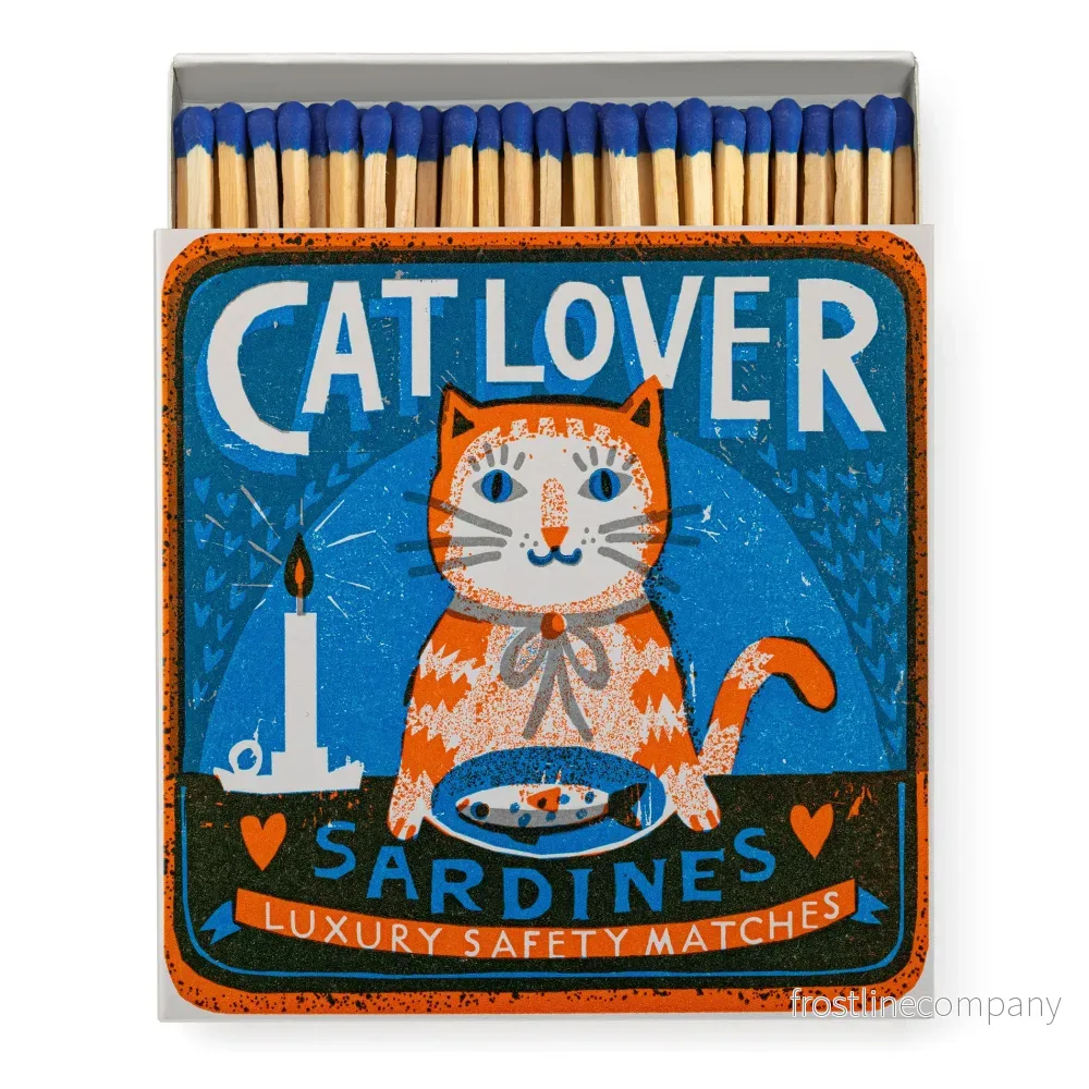 Tändstickor Archivist –  Cat lover sardines
