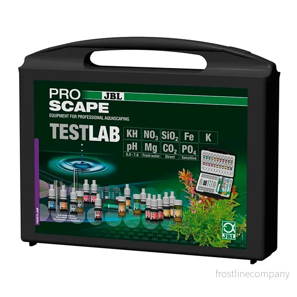 JBL ProAquaTest LabProScape – Avancerad testväska för växtakvarier (22 tester)