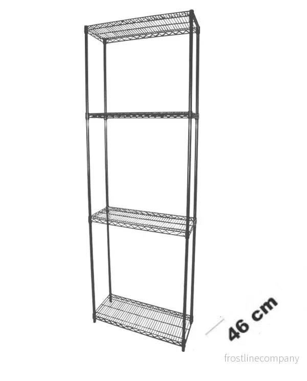 Hylla – TUBO (B 61 x D 46 x H 220 cm.) – Krom Hylla – TUBO (B 61 x D 46 x H 220 cm.) – Krom