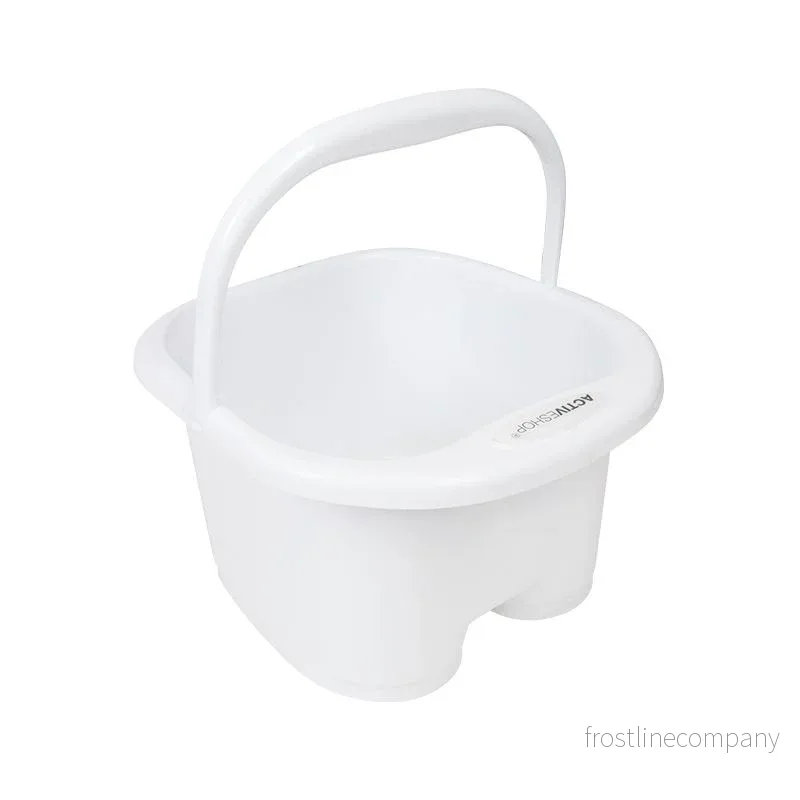 Pedikyrskål med Massagerullar Vit - Bild 3