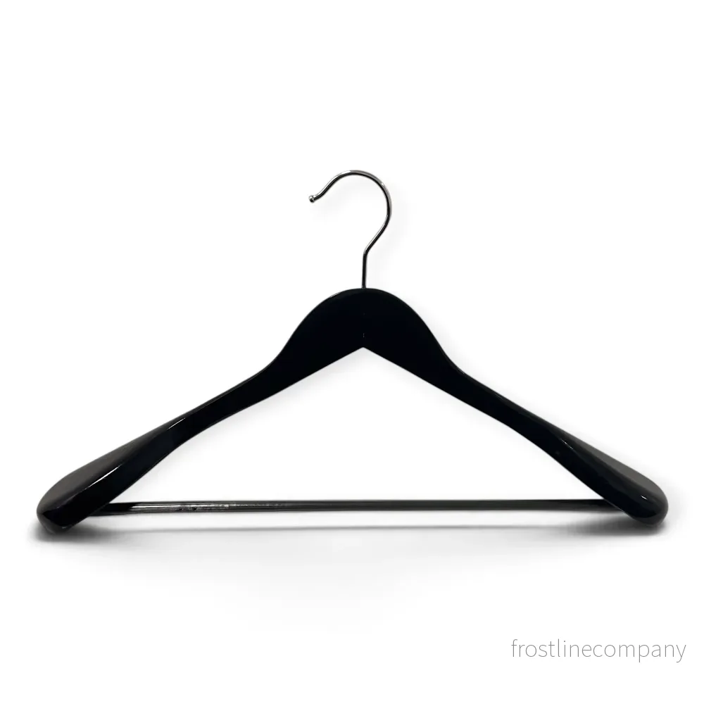 Kavajgalge, vinklad. Svart - B 45 cm. - Bild 2