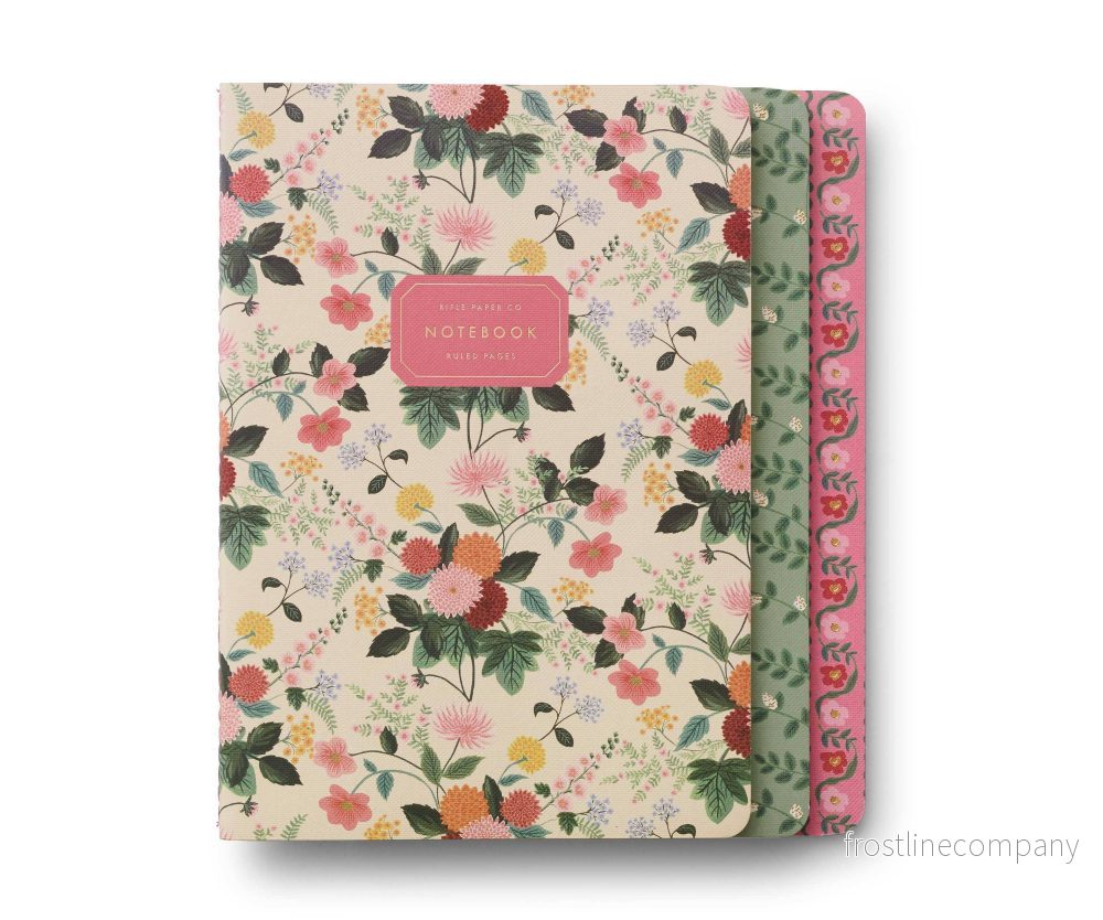 Anteckningsbok Dahlia 3-pack Anteckningsbok Dahlia 3-pack