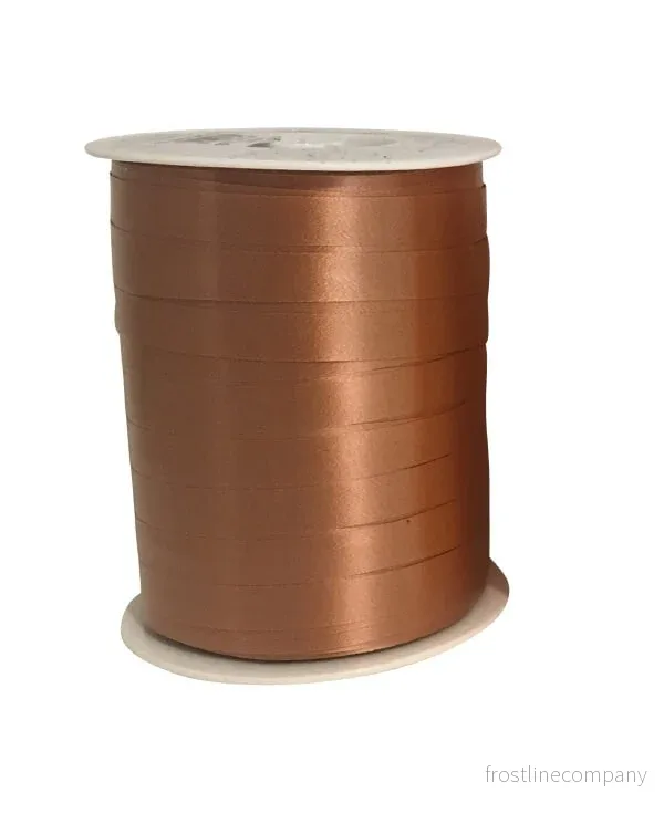 Presentband, 10 mm, rulle på 250 m, koppar