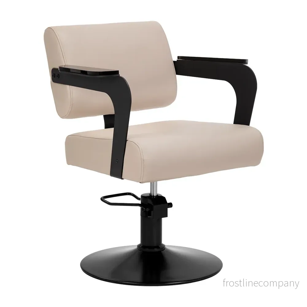 Frisörstol Hair System Jet Latte Beige Frisörstol Hair System Jet Latte Beige