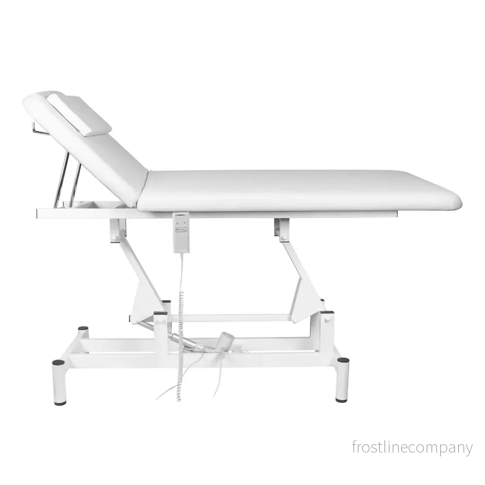 Elektrisk massagebänk Sillon 079 1 - Vit - Bild 3