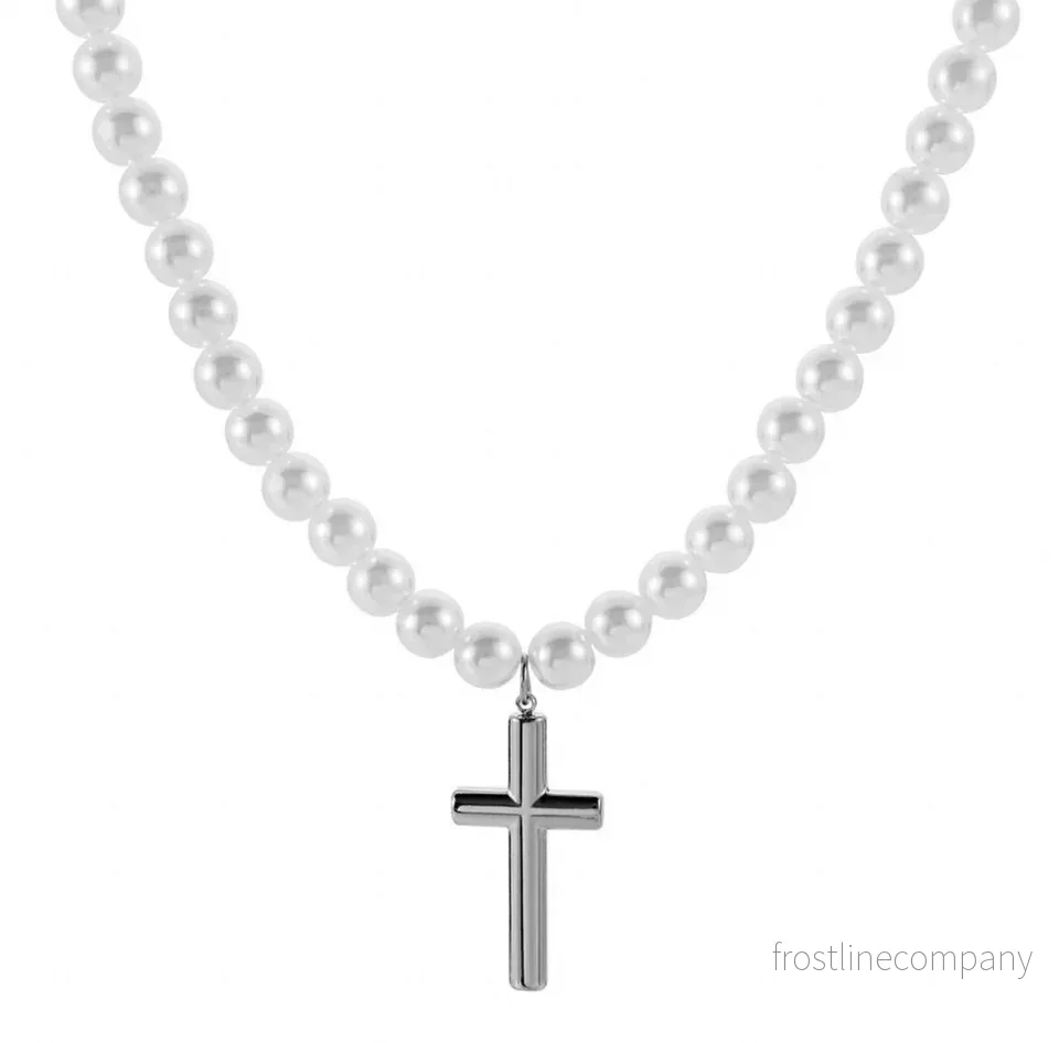 Halsband med ett kors