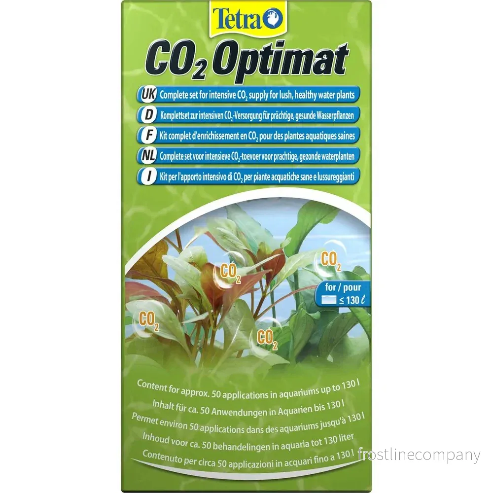 Tetra Co₂ Optimat Co₂ System Tetra Co₂ Optimat Co₂ System
