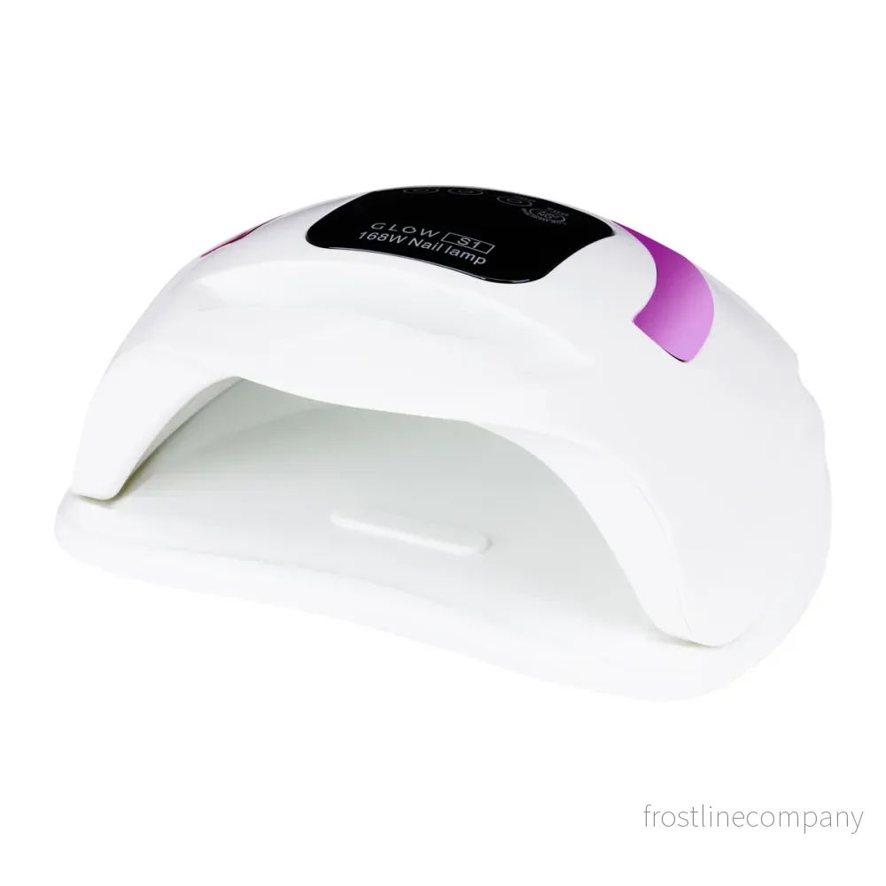 UV/LED Nagellampa Glow S1 168W - Vit/Rosa - Bild 2