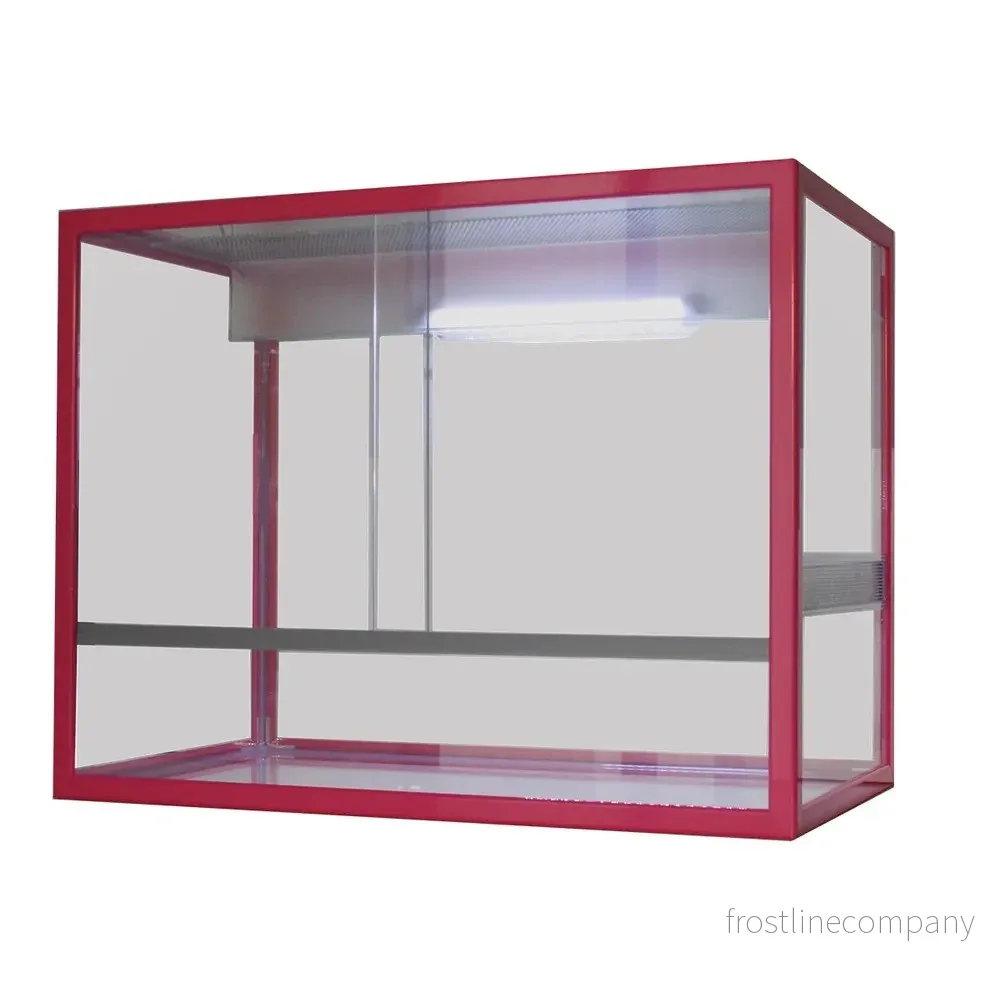 Terrarium Aluminiumram 65x34x50cm 110l Rosa Terrarium Aluminiumram 65x34x50cm 110l Rosa