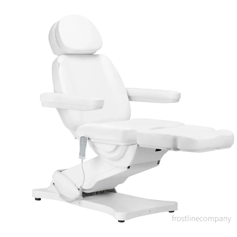 Elektrisk behandlingsstol Sillon Classic v2 Vit med värme - Bild 3