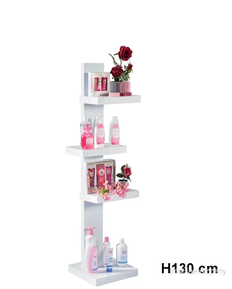 Tornställning – Vit. 1-sidig. H 130 cm Tornställning – Vit. 1-sidig. H 130 cm