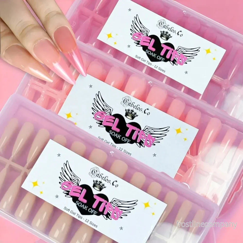 Lösnaglar – Press-On Soft Gel Nude Nails Lösnaglar – Press-On Soft Gel Nude Nails