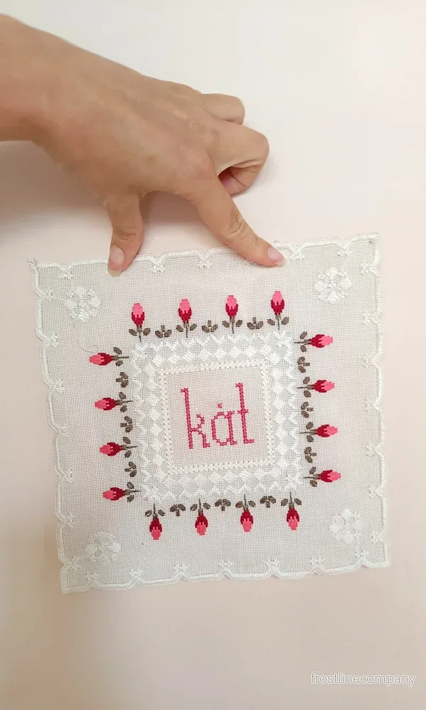Broderi ”kåt” Broderi ”kåt”
