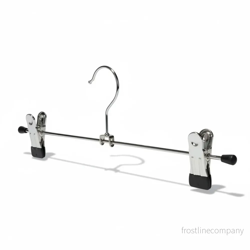 Klemmebøjle, Metalbøjle (B 30 cm.) - 10 st. Svart. Buksebøjle. Förp. m/ 10 st. Styckpris - Bild 2