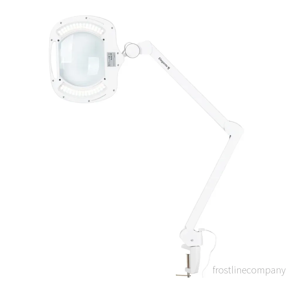 Förstoringslampa LED 60 SMD med Klämma Elegante 6030 Vit - Bild 3