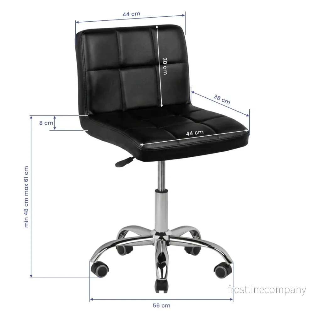 Taburett A-5299 Arbetspall - Svart - Bild 2