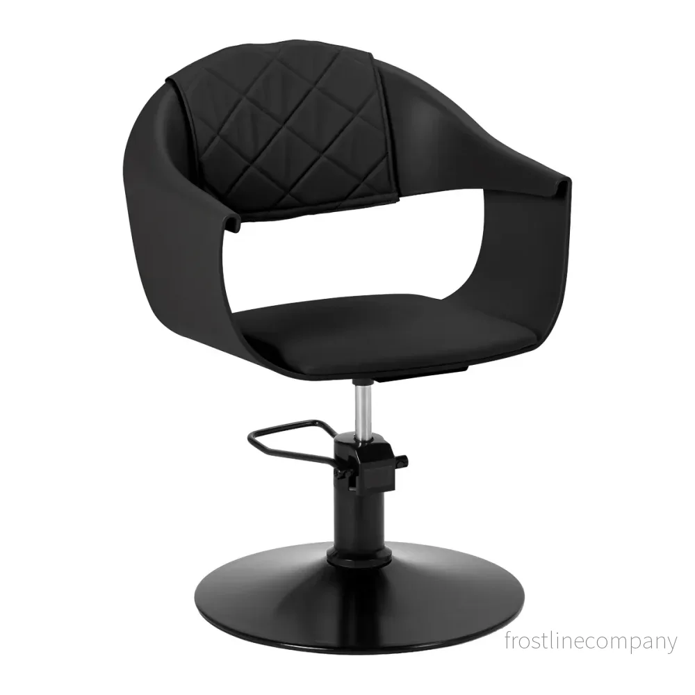 Frisörstol Hair System Halo Noir Svart Frisörstol Hair System Halo Noir Svart