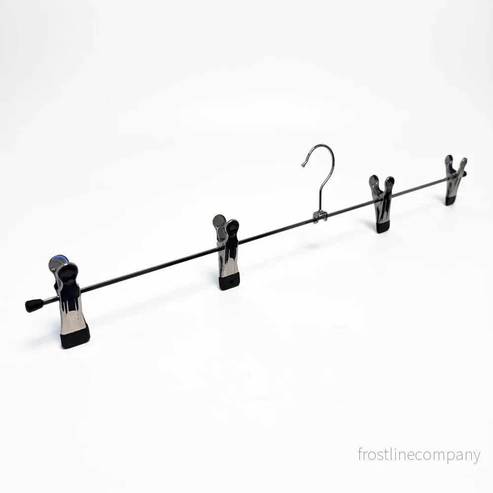 Metallklämma (B 60 cm) – 50 st. 4 klämmor H 7 cm Svart Metallklämma (B 60 cm) – 50 st. 4 klämmor H 7 cm Svart