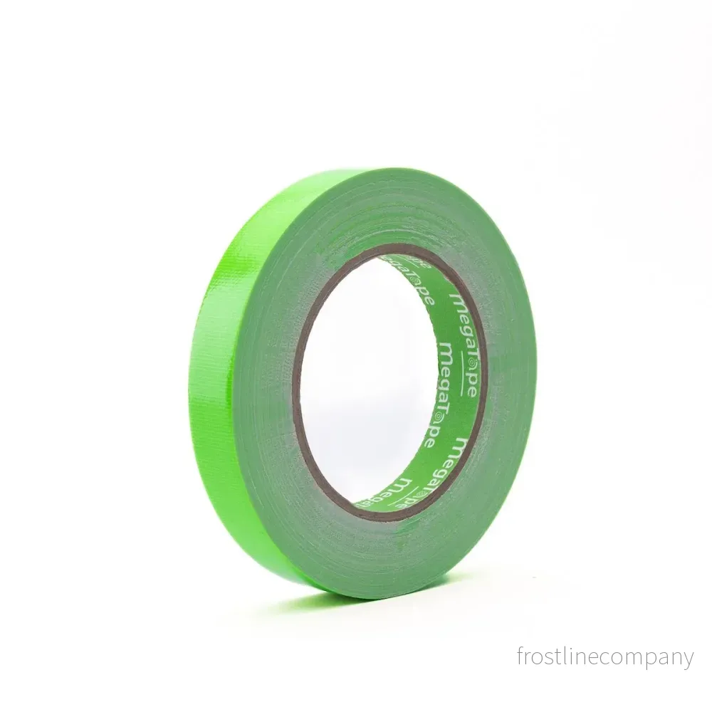 MegaTape UT70 · fluor-gaffatejp · 25 m på rulle · 19 mm · grön