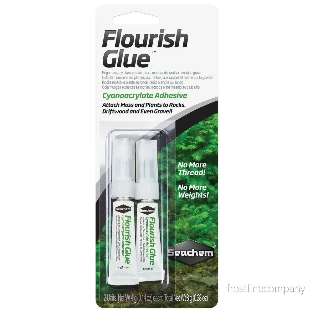 Seachem Flourish Glue – Akvarielim för växter & dekorationer (2x4g) Seachem Flourish Glue – Akvarielim för växter & dekorationer (2x4g)