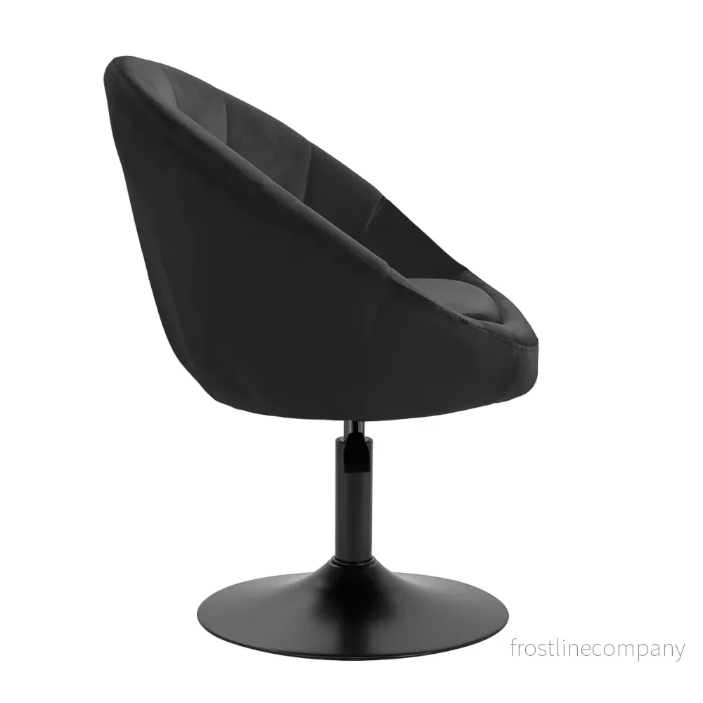Snurrstol 4Rico QS-BL12B Svart - Bild 3