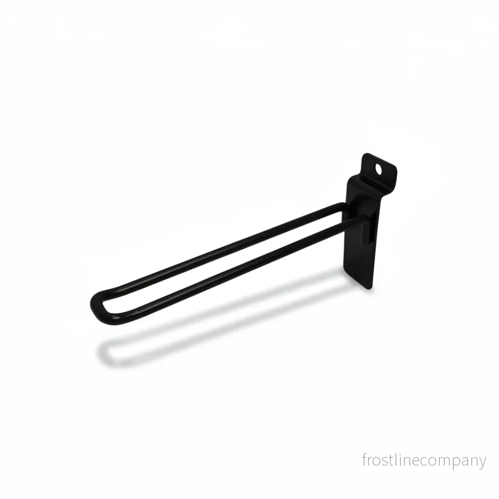 Euro-krok för panel, svart, 20 cm - sned. 2:a sortering