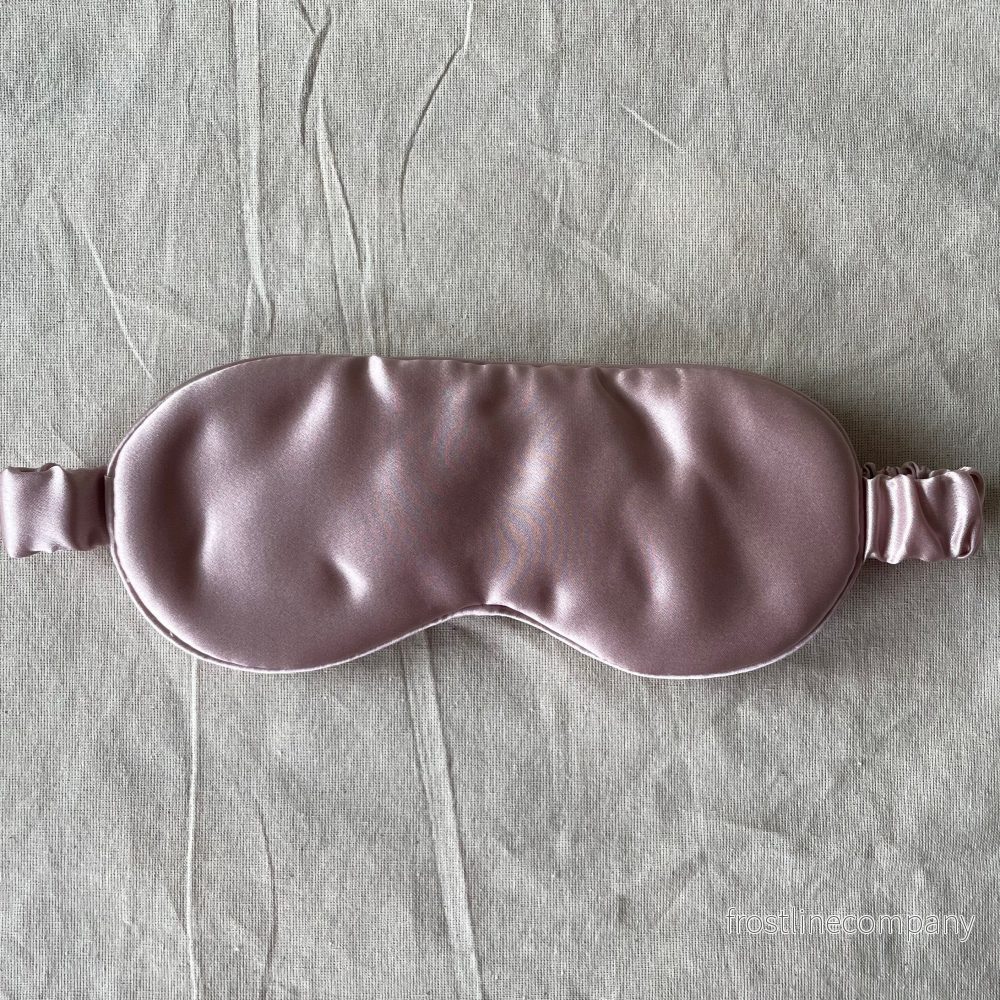 Light Block 30 Momme Silk Eye Mask | Luxury Mulberry Silk Sleep Mask - Bild 3