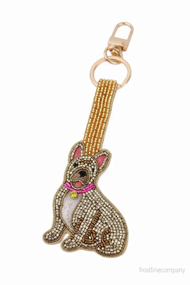 Nyckelring Fransk Bulldog Nyckelring Fransk Bulldog