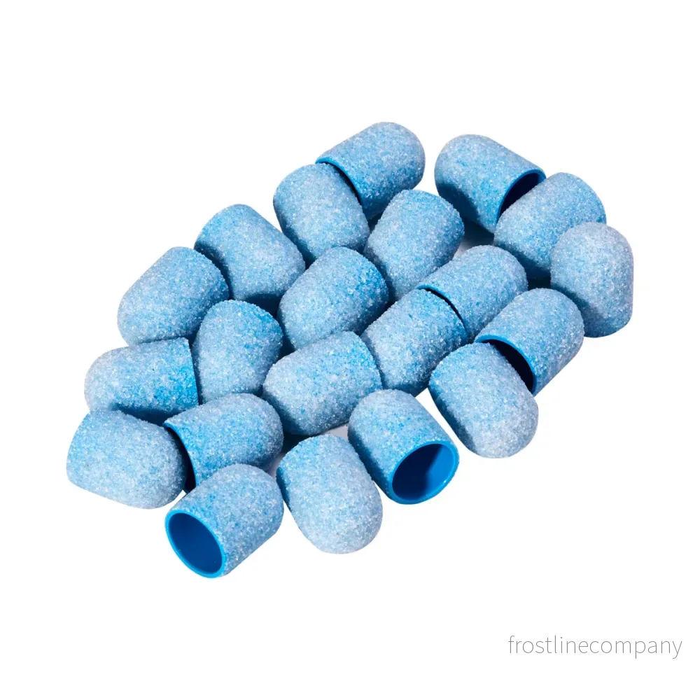 Exo Slipkappa Rund Med 13 mm Blå Extra Grov #60 till nagelslip – 20-pack Exo Slipkappa Rund Med 13 mm Blå Extra Grov #60 till nagelslip – 20-pack