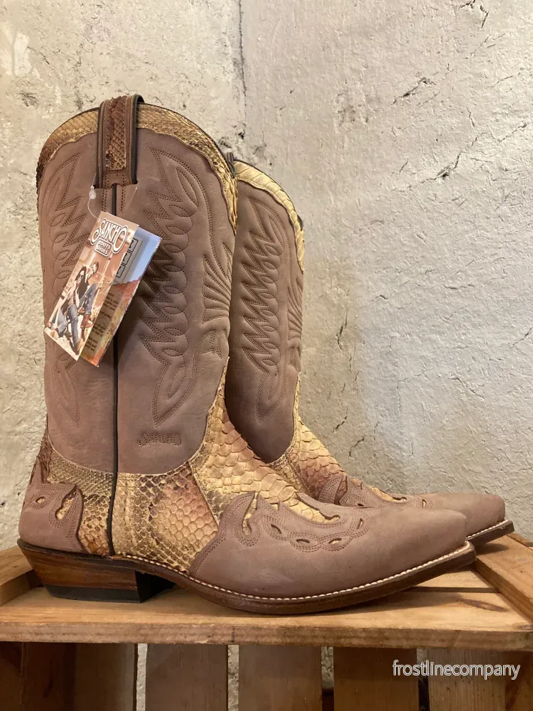 Sancho Ormskinn/Läderboots Western st. 41 - Bild 2