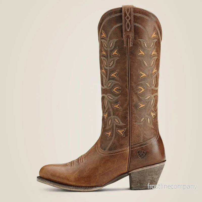 Ariat Desert Holly Almond Toe Pearl Western Boot - Bild 3