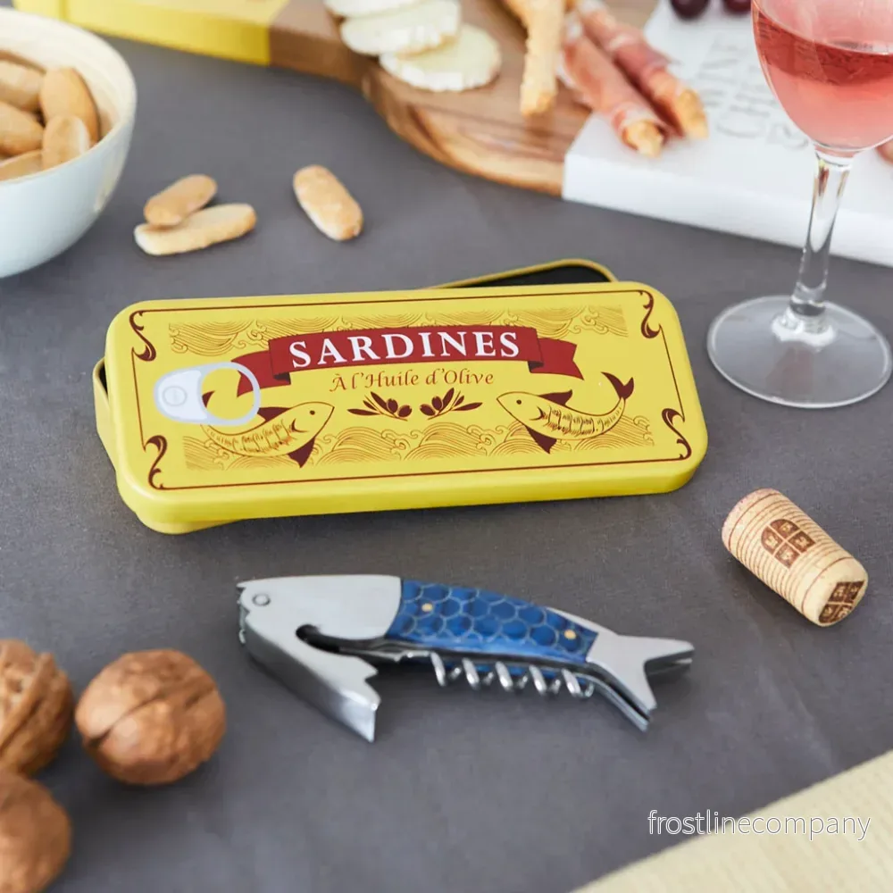 Korkskruv i sardinburk - Bild 3