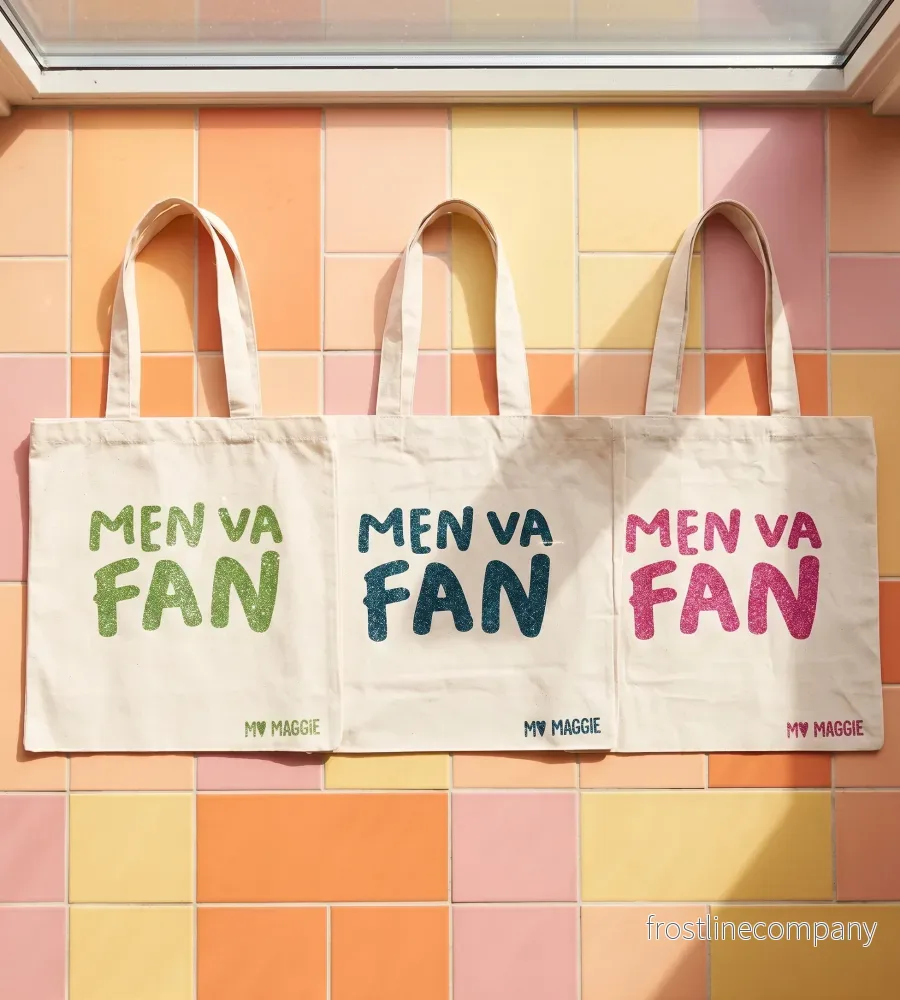 Tygkasse ”Men va fan” väska Tygkasse ”Men va fan” väska