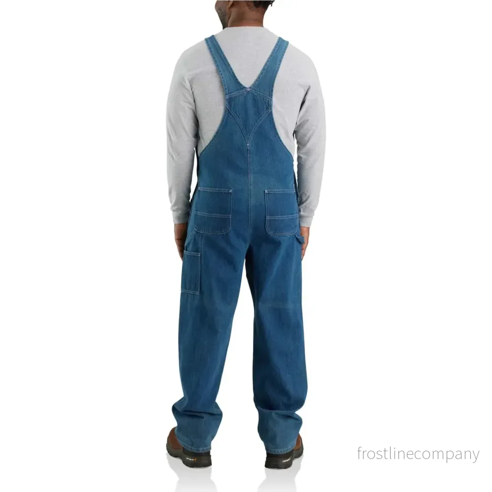 Carhartt Bib Overall Hängselbyxa Denim - Bild 2