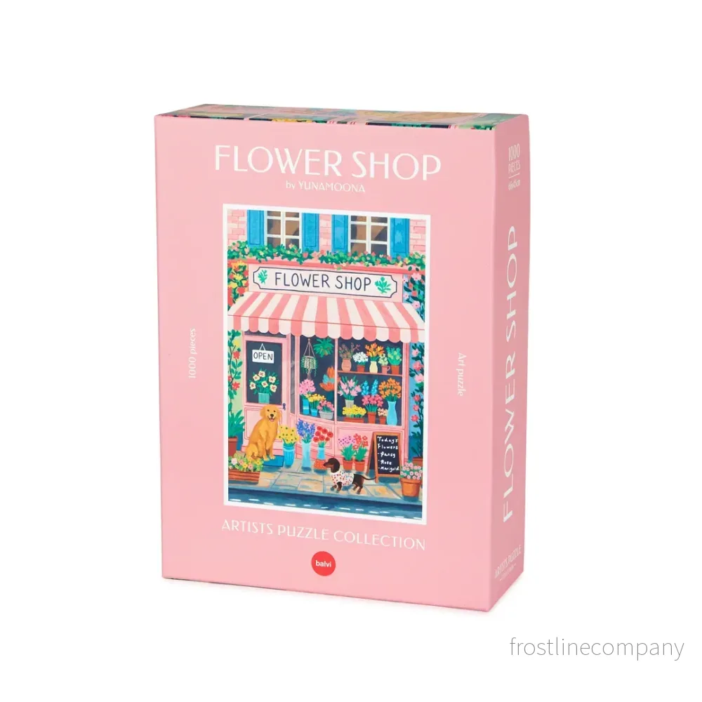 Pussel Flower shop 1000 bitar