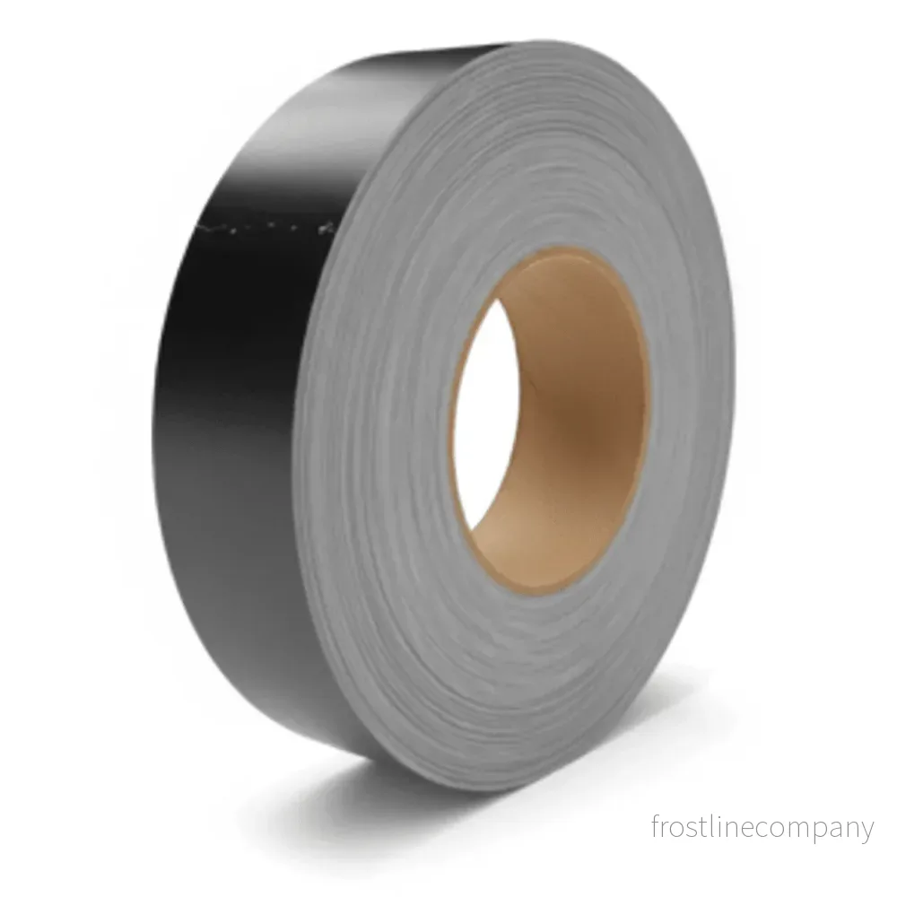 36x MegaTape MCT 300 · Gaffatejp · 25 mm · svart · rulle 50 m - Bild 2