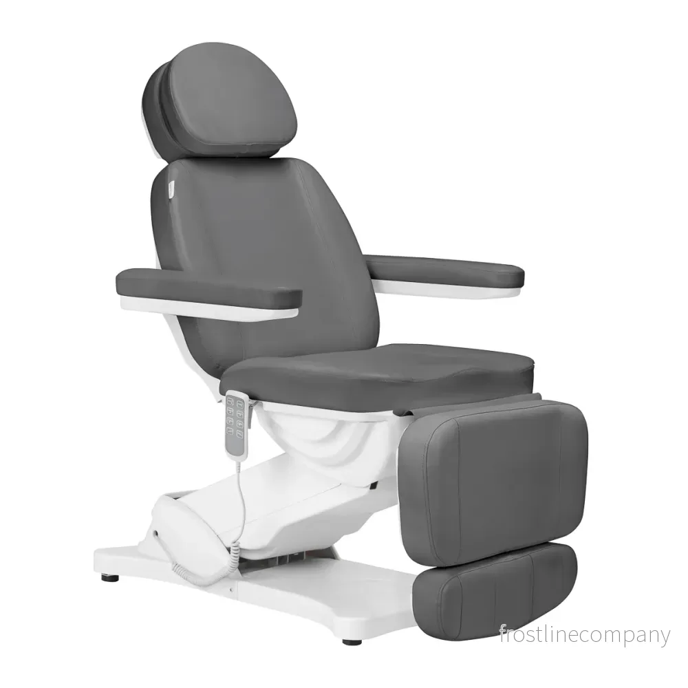 Elektrisk behandlingsstol Sillon Classic 4 motorer med tilt – Grå