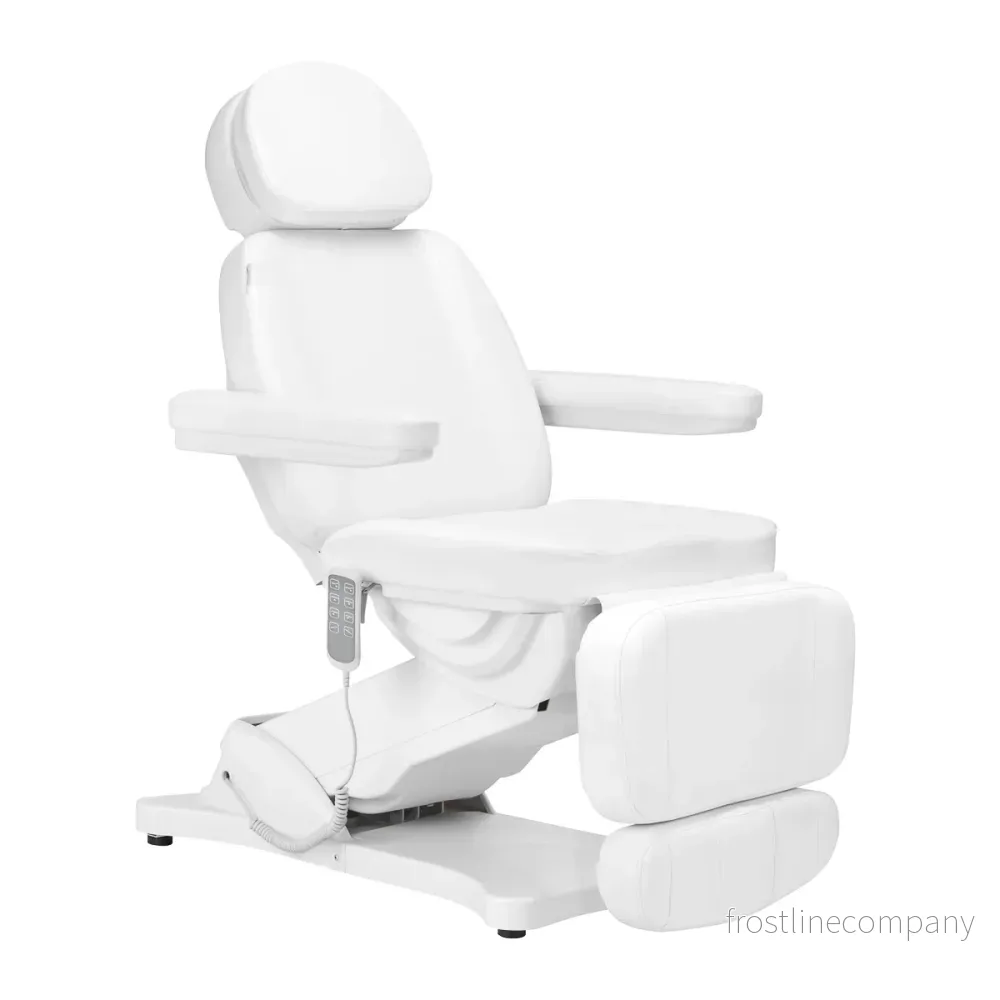 Elektrisk behandlingsstol Sillon Classic 4 motorer med tilt – Vit