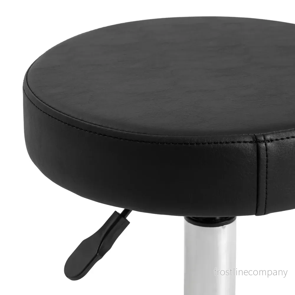 Arbetsstol med Hjul AM-310v Svart - Bild 2