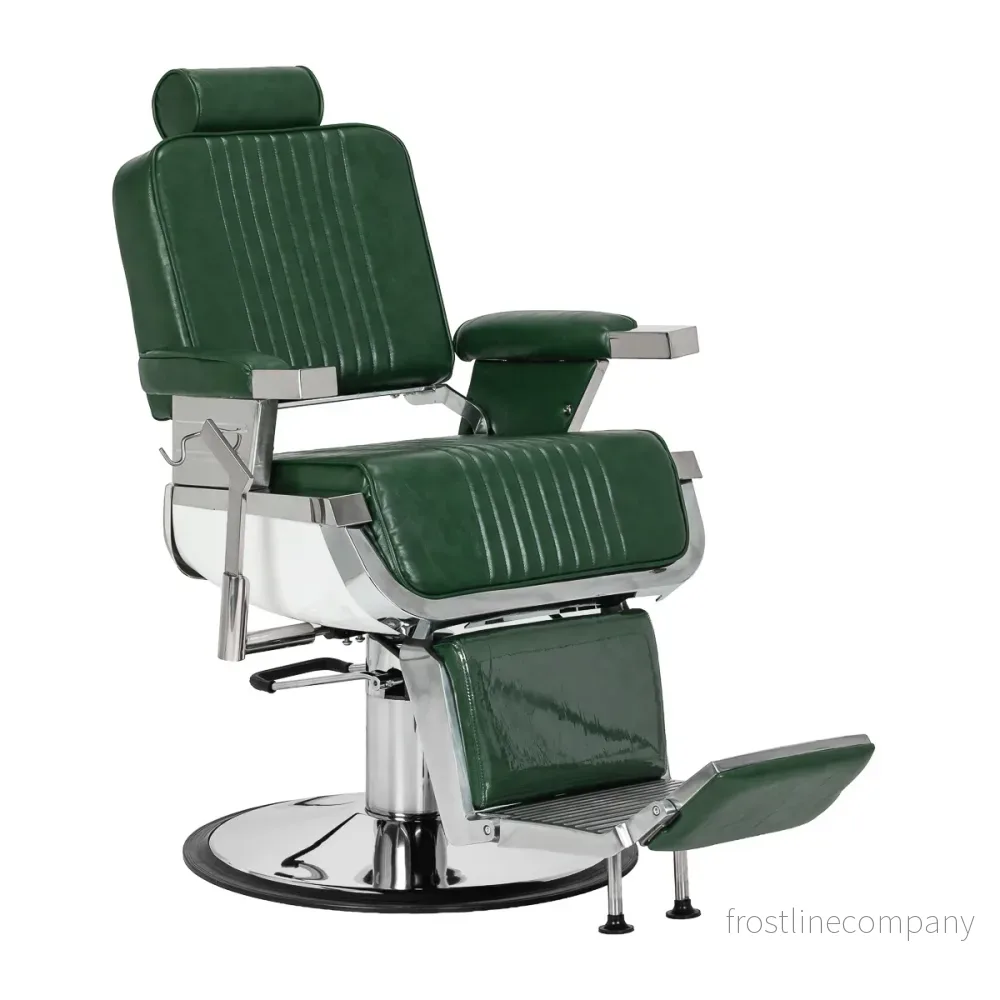 Barberstol Gabbiano Royal X – Grön Barberstol Gabbiano Royal X – Grön