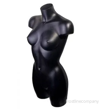 5300 damtorso, XL, svart. Med höfter. H 89 cm. 5300 damtorso, XL, svart. Med höfter. H 89 cm.