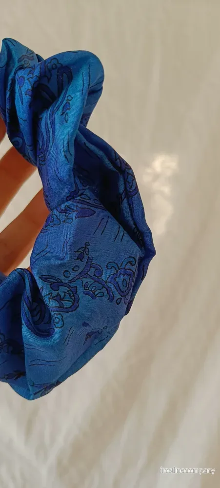 Scrunchie - vintage silke nr 2 - Bild 3