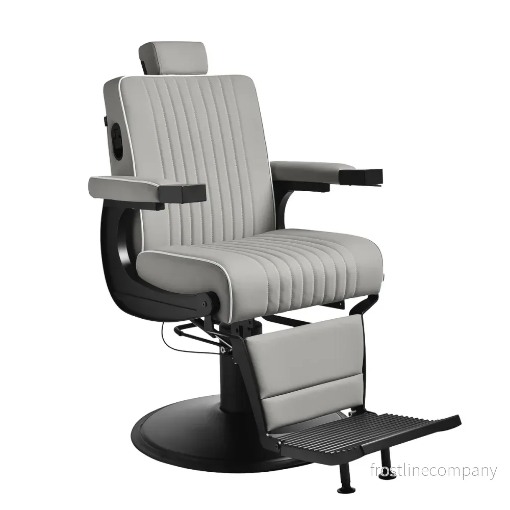 Barberstol Gabbiano Levi Grå