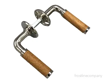 Innerdörrhandtag 383 Teka – Funkis, förnicklad mässing Innerdörrhandtag 383 Teka – Funkis, förnicklad mässing