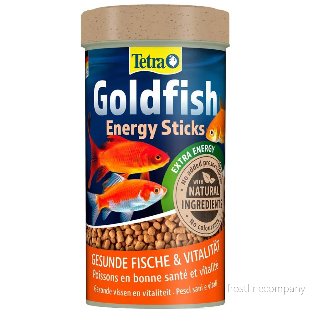 Tetra Goldfish Energy Sticks 100 ml/34 g – energifoder för guldfiskar Tetra Goldfish Energy Sticks 100 ml/34 g – energifoder för guldfiskar