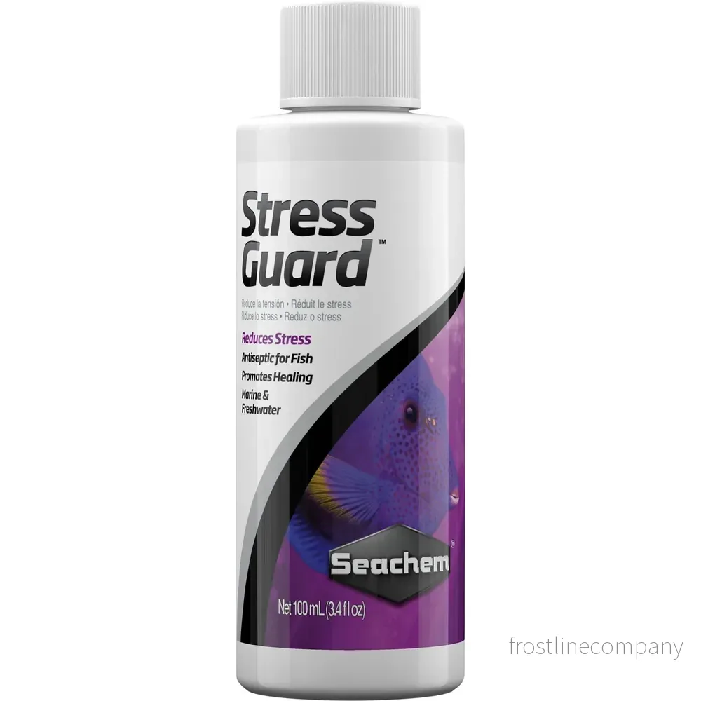 Seachem StressGuard – Stressreducerande och antiseptiskt akvarievårdsmedel